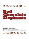 Red chocolate elephant